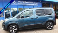 USED 2025 25 PEUGEOT RIFTER 1.5 GT AUTO WHEELCHAIR ACCESS WAV New Shape, GT AUTO, 2 Seats + Wheelchair