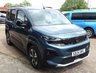 USED 2025 25 PEUGEOT RIFTER 1.5 GT AUTO WHEELCHAIR ACCESS WAV New Shape, GT AUTO, 2 Seats + Wheelchair