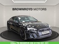USED 2020 70 AUDI A5 2.0 TDI 35 S line Sportback 5dr Diesel S Tronic Euro 6 (s/s) (163 ps) BLACK PK+R-CAM+VIRTUAL COCKPIT
