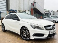 USED 2014 64 MERCEDES-BENZ A CLASS 2.0 A45 AMG SpdS DCT 4MATIC Euro 6 (s/s) 5dr GREAT VALUE AMG