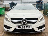 USED 2014 64 MERCEDES-BENZ A CLASS 2.0 A45 AMG SpdS DCT 4MATIC Euro 6 (s/s) 5dr GREAT VALUE AMG