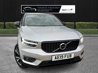 USED 2019 19 VOLVO XC40 2.0 T4 R-Design Pro SUV 5dr Petrol Auto AWD Euro 6 (s/s) (190 ps) HERE AT MOTOR SWITCH YOUR NEW MOTOR IS JUST A SWITCH AWAY WITH THIS VOLVO XC40 T4 R-DESIGN PRO SUV 5DR 2.0 PETROL AUTOMATIC AWD EURO 6, WHICH COMES WITH A FULL 12 MONTHS NATIONWIDE WARRANTY AND ALSO COMES WITH A FULL 12 MONTHS MOT, THIS VEHICLE IS ALSO WELL MAINTAINED WITH 6 X SERVICE HISTORY STAMPS AND WILL BE FRESHLY SERVICED BEFORE IT LEAVES US TO BRING IT BACK UP TO DATE, WITH ONLY 2 FORMER KEEPERS, FINANCE AVAILABLE FROM 9.9% APR, DELIVERY AVAILABLE, PART EX WELCOME FULLY VALETED