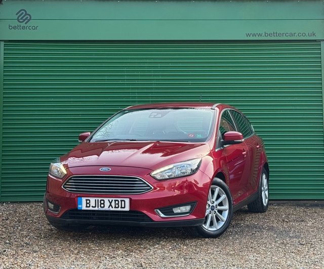 2018 FORD FOCUS 1.0T EcoBoost Titanium Hatchback 5dr Petrol Manual Euro 6 (s/s) (100 ps)