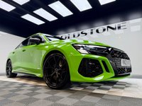 USED 2023 23 AUDI RS3 2.5 TFSI Carbon Black Saloon 4dr Petrol S Tronic quattro Euro 6 (s/s) (400 ps) 