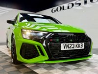 USED 2023 23 AUDI RS3 2.5 TFSI Carbon Black Saloon 4dr Petrol S Tronic quattro Euro 6 (s/s) (400 ps) 