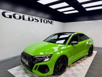 USED 2023 23 AUDI RS3 2.5 TFSI Carbon Black Saloon 4dr Petrol S Tronic quattro Euro 6 (s/s) (400 ps) 