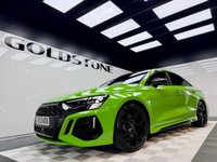 USED 2023 23 AUDI RS3 2.5 TFSI Carbon Black Saloon 4dr Petrol S Tronic quattro Euro 6 (s/s) (400 ps) 