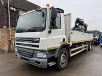USED 2012 12 DAF CF 2012 DAF CF75.310 6x2 Crane Vehicle 