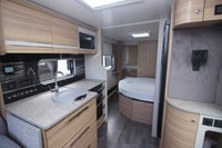 USED 2024 BAILEY UNICORN VIGO Single Axle Fixed Transverse Island Bed