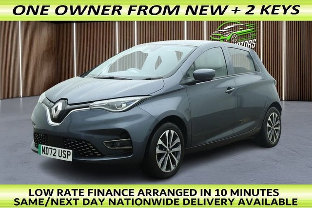 2022 ZOE R135 EV50 52KWH GT LINE HATCHBACK 5DR ELECTRIC AUTO RAPID CHARGE 134... photo
