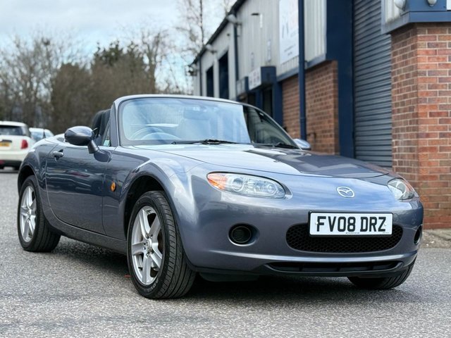2008 08 Mazda MX-5 1.8i (Option Pack) Roadster 2 Door Petrol Manual Euro 4 (126 ps)