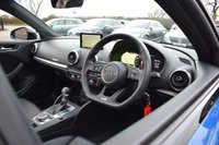 USED 2018 18 AUDI S3 2.0 TFSI Black Edition Saloon 4dr Petrol S Tronic quattro Euro 6 (s/s) (310 ps) REVO / RACINGLINE / MILLTEK