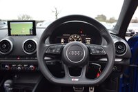 USED 2018 18 AUDI S3 2.0 TFSI Black Edition Saloon 4dr Petrol S Tronic quattro Euro 6 (s/s) (310 ps) REVO / RACINGLINE / MILLTEK