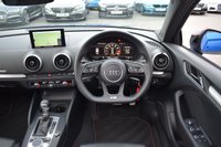 USED 2018 18 AUDI S3 2.0 TFSI Black Edition Saloon 4dr Petrol S Tronic quattro Euro 6 (s/s) (310 ps) REVO / RACINGLINE / MILLTEK