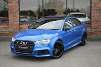 USED 2018 18 AUDI S3 2.0 TFSI Black Edition Saloon 4dr Petrol S Tronic quattro Euro 6 (s/s) (310 ps) REVO / RACINGLINE / MILLTEK