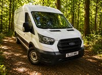 USED 2022 22 FORD TRANSIT 2.0 350 EcoBlue Leader Panel Van 5dr Diesel Manual FWD L3 H2 Euro 6 (s/s) (105 ps) BLUETOOTH/2 KEYS/L3 H2 LWB
