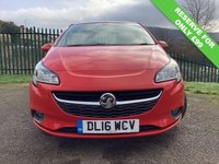 USED 2016 16 VAUXHALL CORSA 1.4i ecoFLEX SRi Hatchback 5dr Petrol Manual Euro 6 (90 ps) 
