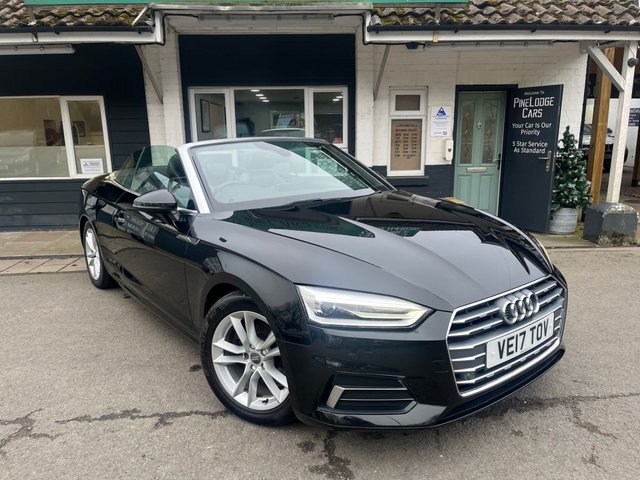 View our Audi A5 Cabriolet 2.0 TFSI Sport Convertible 2dr Petrol S Tronic Euro 6 (s/s) (190 ps)