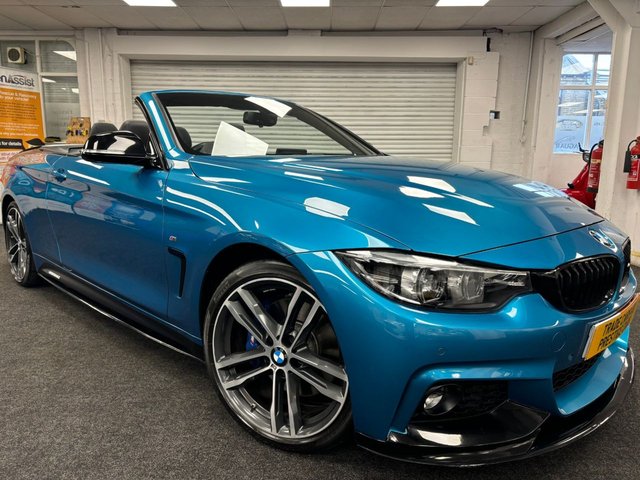 2019 68 BMW 4 Series 2.0 420d M Sport Convertible 2dr Diesel Manual Euro 6 (s/s) (190 ps)