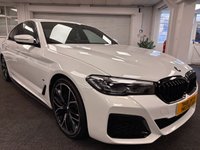 USED 2020 70 BMW 5 SERIES 2.0 520d MHT M Sport Saloon 4dr Diesel Hybrid Steptronic Euro 6 (s/s) (190 ps) UK DELIVERY FLAT FEE &pound;250 (SUBJECT TO DEAL) *OVER 100 IMAGES ON OUR WEBSITE*BESPOKE FINANCE ARRANGED*PART EXCHANGE WELCOME*ALL VEHICLES HPI CLEAR