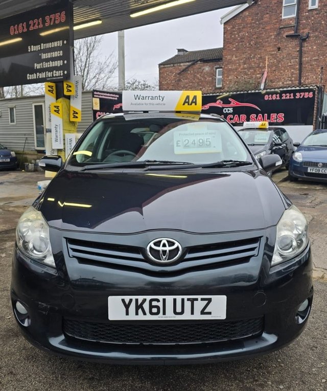 2011 TOYOTA AURIS 1.6 V-Matic SR Hatchback 5dr Petrol Manual Euro 5 (132 ps) - Photo 3