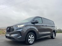USED 2024 24 FORD TRANSIT CUSTOM 136 2.0 280 EcoBlue Limited L1 H1 Euro 6 MAGNETIC GREY 22K +VAT 