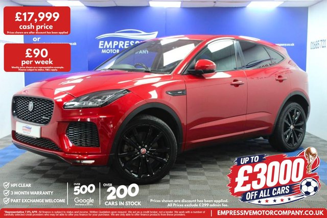 View our Jaguar E-Pace 2.0 D240 R-Dynamic HSE SUV 5dr Diesel Auto AWD Euro 6 (s/s) (240 ps)