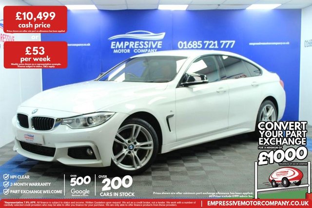 2016 BMW 4 SERIES GRAN COUPE