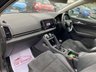 USED 2018 68 SKODA KAROQ 1.5 TSI SE L SUV 5dr Petrol Manual Euro 6 (s/s) (150 ps) ONE OWNER+8 INCH TOUCHSCREEN SATELLITE NAVIGATION SYSTEM+DAB DIGITAL RADIO+BLUETOOTH+DUAL ZONE CLIMATE CONTROL AIR-CONDITIONING+CRUISE CONTROL+ LUXURIOUS HEATED SEATS+AUTOMATIC HEADLIGHT ACTIVATION+RAIN-SENSING WINDSCREEN WIPERS+FRONT & REAR PARKING ASSISTANCE WITH PARKING CAMERA+'QUARTZ GREY' PAINT+18 INCH ALLOY WHEELS.