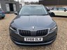 USED 2018 68 SKODA KAROQ 1.5 TSI SE L SUV 5dr Petrol Manual Euro 6 (s/s) (150 ps) ONE OWNER+8 INCH TOUCHSCREEN SATELLITE NAVIGATION SYSTEM+DAB DIGITAL RADIO+BLUETOOTH+DUAL ZONE CLIMATE CONTROL AIR-CONDITIONING+CRUISE CONTROL+ LUXURIOUS HEATED SEATS+AUTOMATIC HEADLIGHT ACTIVATION+RAIN-SENSING WINDSCREEN WIPERS+FRONT & REAR PARKING ASSISTANCE WITH PARKING CAMERA+'QUARTZ GREY' PAINT+18 INCH ALLOY WHEELS.