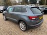 USED 2018 68 SKODA KAROQ 1.5 TSI SE L SUV 5dr Petrol Manual Euro 6 (s/s) (150 ps) ONE OWNER+8 INCH TOUCHSCREEN SATELLITE NAVIGATION SYSTEM+DAB DIGITAL RADIO+BLUETOOTH+DUAL ZONE CLIMATE CONTROL AIR-CONDITIONING+CRUISE CONTROL+ LUXURIOUS HEATED SEATS+AUTOMATIC HEADLIGHT ACTIVATION+RAIN-SENSING WINDSCREEN WIPERS+FRONT & REAR PARKING ASSISTANCE WITH PARKING CAMERA+'QUARTZ GREY' PAINT+18 INCH ALLOY WHEELS.