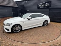 USED 2016 16 MERCEDES-BENZ C-CLASS 2.0 C300 AMG Line (Premium) Coupe 2dr Petrol 7G-Tronic+ Euro 6 (s/s) (245 ps) Px Welcome Finance Available C63 Body Kit