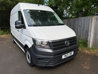 USED 2021 21 VOLKSWAGEN CRAFTER 2.0 TDI CR35 Trendline Panel Van 5dr Diesel Manual FWD MWB Euro 6 (s/s) (140 ps) A/C-sensors-racking / p inverter