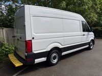 USED 2021 21 VOLKSWAGEN CRAFTER 2.0 TDI CR35 Trendline Panel Van 5dr Diesel Manual FWD MWB Euro 6 (s/s) (140 ps) A/C-sensors-racking / p inverter