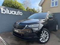 USED 2019 19 SKODA KAROQ 1.5 TSI ACT SE L SUV 5dr Petrol DSG Euro 6 (s/s) (150 ps) Dual Climate Control, Leather and Alcantara Seats, Satellite Navigation, Cruise Control, Bluetooth Connectivity, Voice Control, USB, Heated Front Seats, Paddleshift Gearbox, Keyless Start, Different Driving Mode, Heated Power Folding Wing Mirrors, Privacy Glass, DAB Radio, Apple CarPlay, Android Auto, Rear Parking Camera, Front and Rear Parking Sensors, Auto Headlights, 18" Alloy Wheels.
