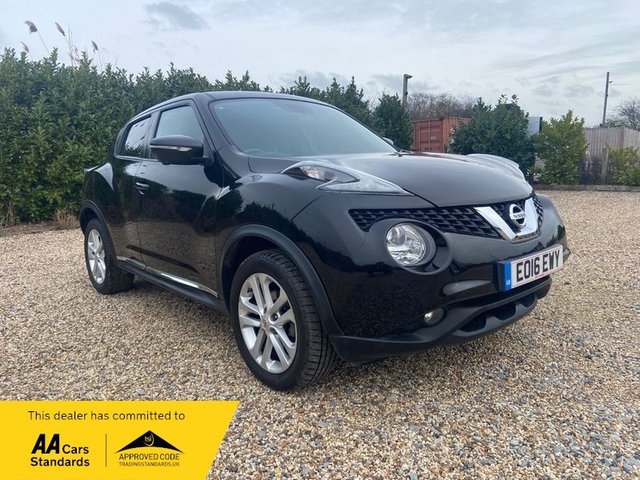 2016 NISSAN JUKE 1.2 DIG-T N-Connecta SUV 5dr Petrol Manual Euro 6 (s/s) (115 ps)