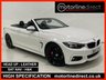 USED 2017 67 BMW 4 SERIES 2.0 430i M Sport Convertible 2dr Petrol Auto Euro 6 (s/s) (252 ps) SATNAV-LEATHER-H&K-HEAD UP