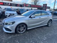 USED 2017 67 MERCEDES-BENZ A-CLASS 1.5 A180d AMG Line Hatchback 5dr Diesel 7G-DCT Euro 6 (s/s) (109 ps) Buy with Complete Confidence from Sheriff Motors, All our vehicles are extensively road tested and thoroughly inspected prior to sale. Each vehicle comes with a new 1 year and we rectify all advisories and failures at no additional cost to our customers, plus a full oil and filter service. For added peace of mind, every car includes a 6 month complimentary RAC Warranty & 12 months Rac Breakdown Cover giving you complete confidence when you buy from Sheriff Motors.
