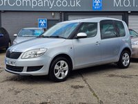 USED 2013 63 SKODA ROOMSTER 1.2 TSI SE Action MPV 5dr Petrol Manual Euro 5 (86 ps) FULL SERVICE HISTORY -- MOT FEB 27 -- SUNROOF -- PARKING SENSORS