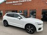 USED 2018 18 VOLVO XC60 2.0 D4 R-Design SUV 5dr Diesel Auto AWD Euro 6 (s/s) (190 ps) Stamped svc book : Bluetooth : Sat Nav : DAB Radio : R-Design upholstery+steering wheel :      Heated front seats : Heated screen : Heated steering wheel : Isofix : Air-conditioning :      Rear view camera : Rear parking sensors : Remotely operated tailgate