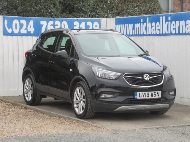 2018 VAUXHALL MOKKA X 1.4i Turbo Active SUV 5dr Petrol Auto Euro 6 (140 ps)