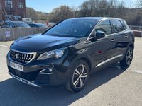 USED 2017 67 PEUGEOT 3008 1.6 BlueHDi Allure SUV 5dr Diesel Manual Euro 6 (s/s) (120 ps) NAV -- CAR PLAY -- CRUISE -- PARKING SENSORS/CAMERA