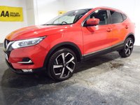 USED 2018 18 NISSAN QASHQAI 1.5 dCi Tekna SUV 5dr Diesel Manual Euro 6 (s/s) (110 ps) Sat Nav-1/2 Leather-Panoramic roof-Rea camera-Privacy glass-19
