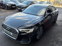 USED 2018 68 AUDI A6 SALOON 2.0 TDI 40 S line Saloon 4dr Diesel S Tronic Euro 6 (s/s) (204 ps) 