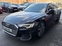 USED 2018 68 AUDI A6 SALOON 2.0 TDI 40 S line Saloon 4dr Diesel S Tronic Euro 6 (s/s) (204 ps) 