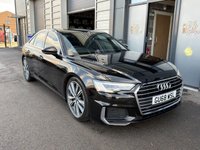 USED 2018 68 AUDI A6 SALOON 2.0 TDI 40 S line Saloon 4dr Diesel S Tronic Euro 6 (s/s) (204 ps) 