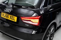 USED 2016 66 AUDI A1 1.6 TDI S line Sportback 5dr Diesel Manual Euro 6 (s/s) (Nav) (116 ps) BLACK | GRAPHITE ALLOYS