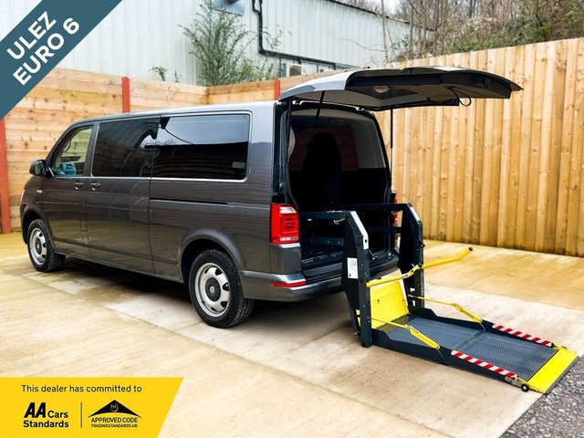 View our Volkswagen Transporter LWB 3 Seat Auto Wheelchair Accessible Vehicle WAV
