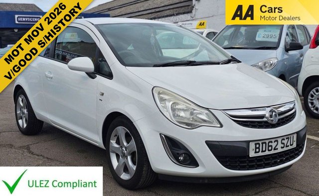 2012 VAUXHALL CORSA