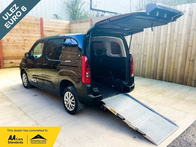 View our Citroen Berlingo 3 Seat Auto Wheelchair Accessible Disabled Access Vehicle WAV